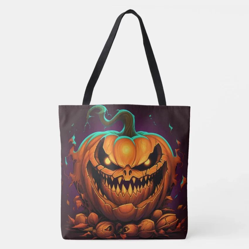 Tote Bag Crazy Pumpkin Capers