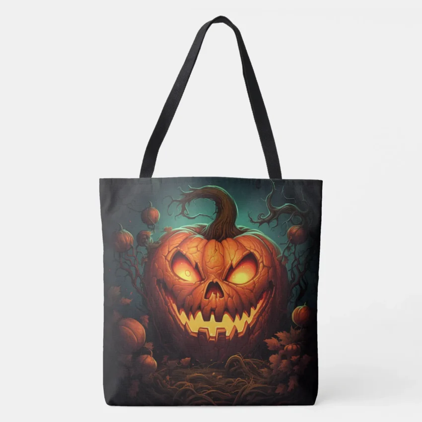 Tote Bag Mad Pumpkin