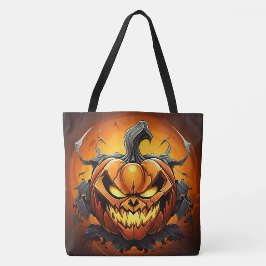 Tote Bag Psychotic Pumpkin